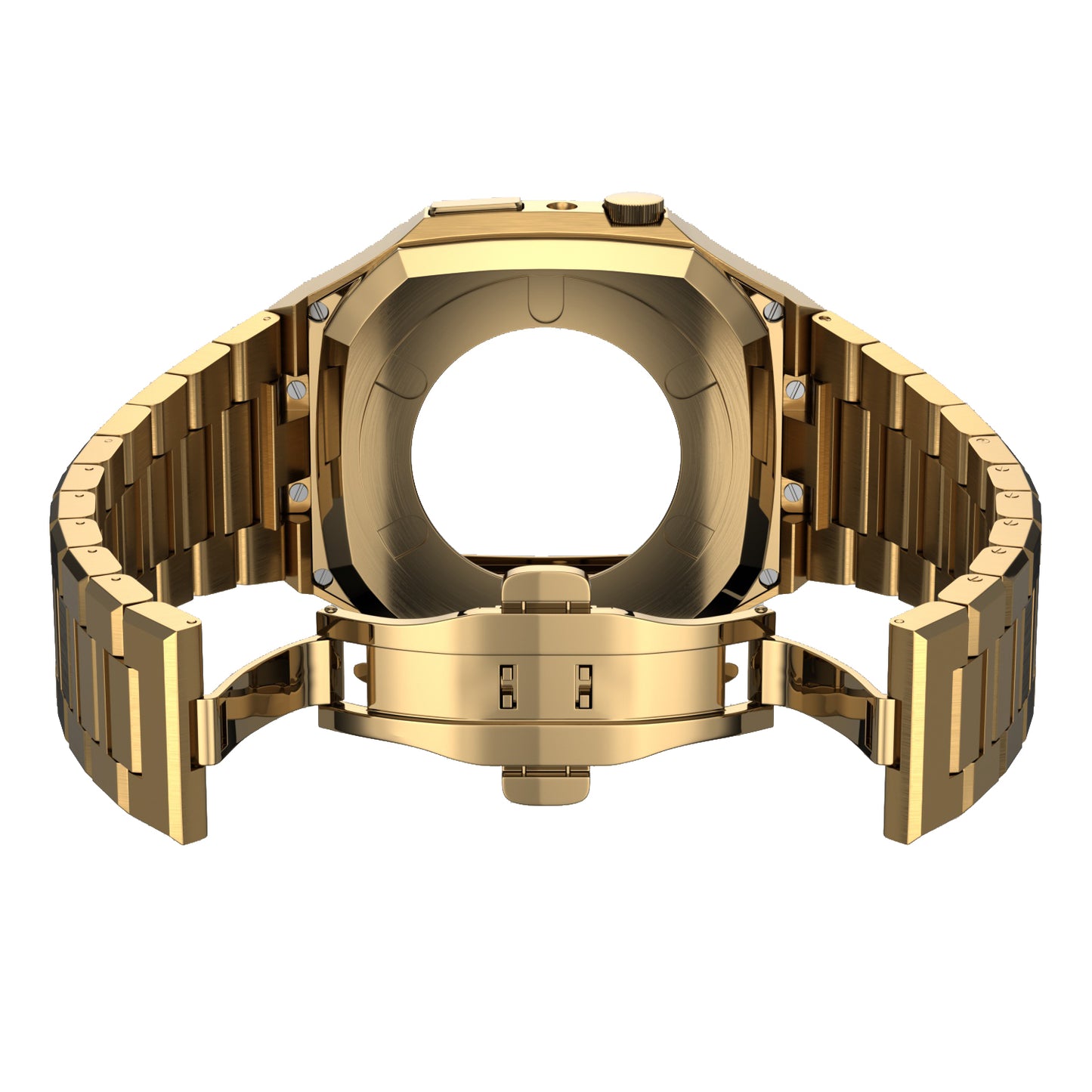 Luxe Goud Apple Watch Case+Band