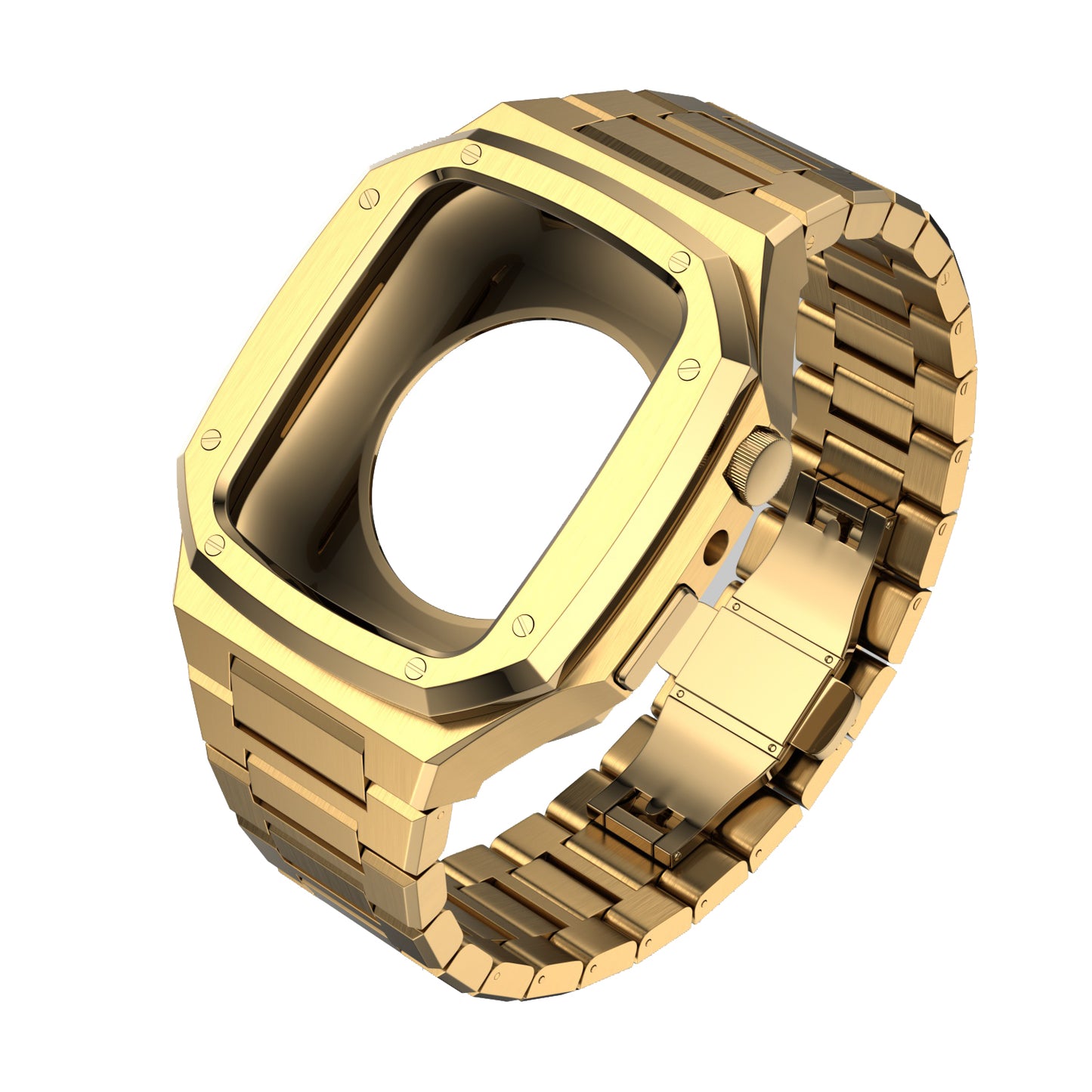 Luxe Goud Apple Watch Case+Band